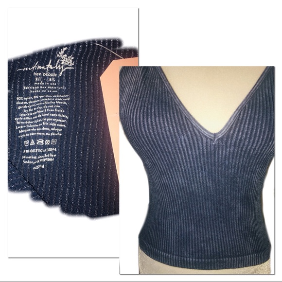 HOST PICK! LAST 1! NWT FREE PEOPLE Washed Crop Top - Picture 6 of 8